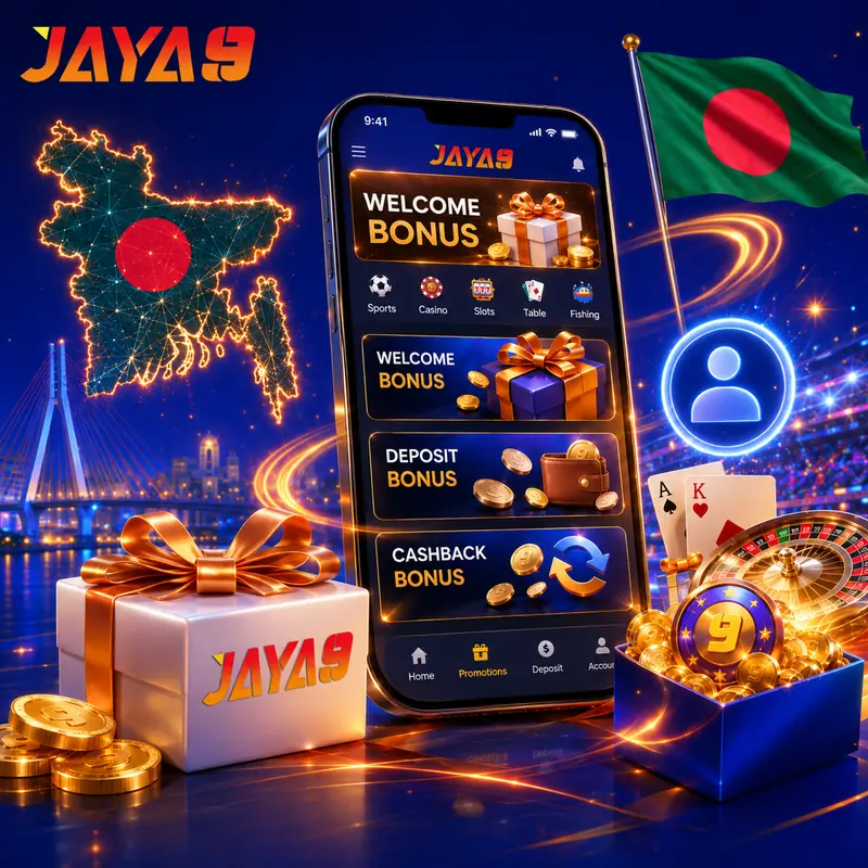 Jaya9 welcome bonus for new players in Bangladesh